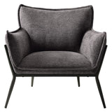 Sicilia Loungefåtölj Mörkgrå