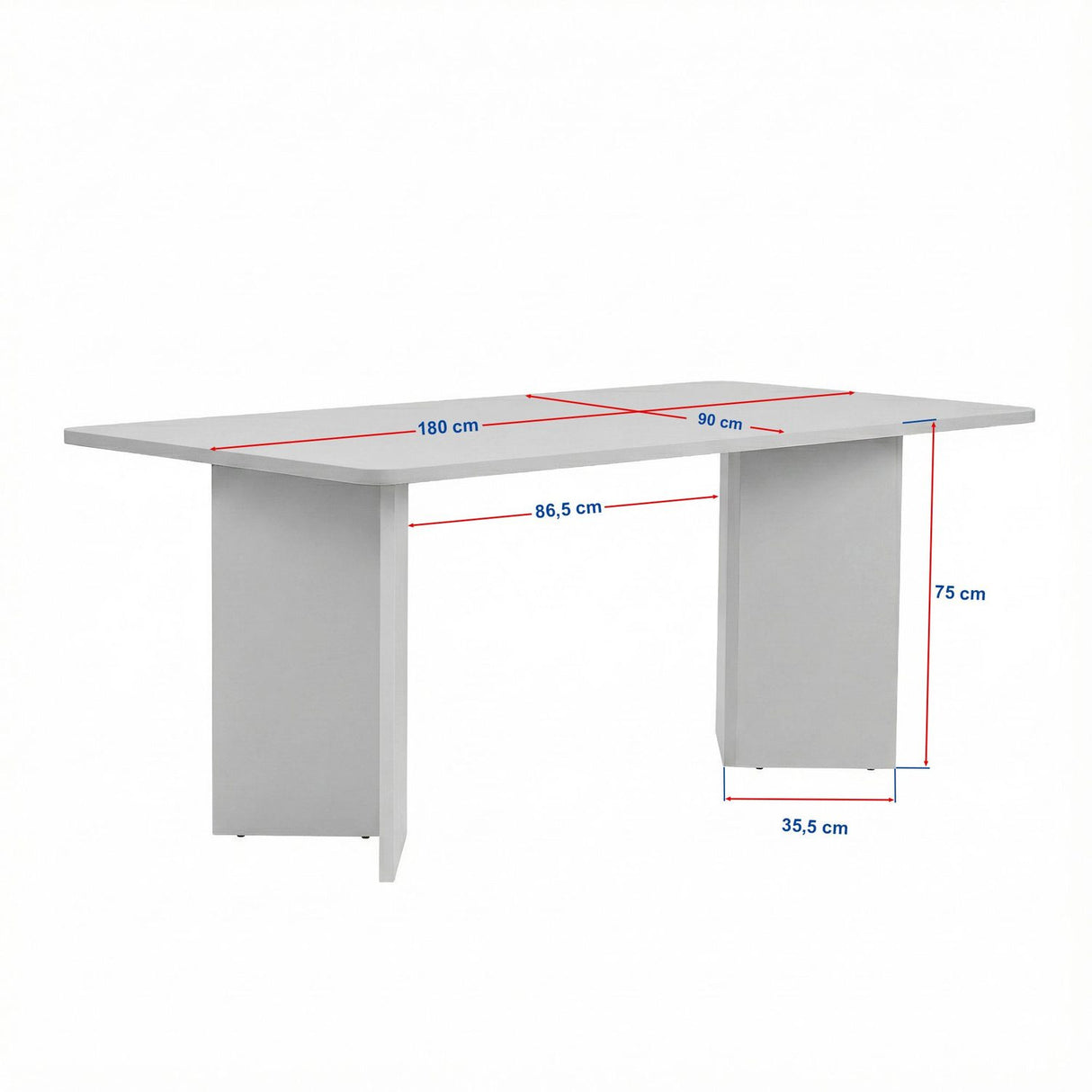 Melinda Matbord Travertine