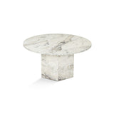 Quito (80 x 40 x 80 cm) freesia-marmor Soffbord