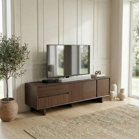Carpi (180 x 55 x 45 cm) TV-bänk Nairobi Valnöt