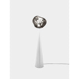 Melt Cone Fat Golvlampa Silver/Silver