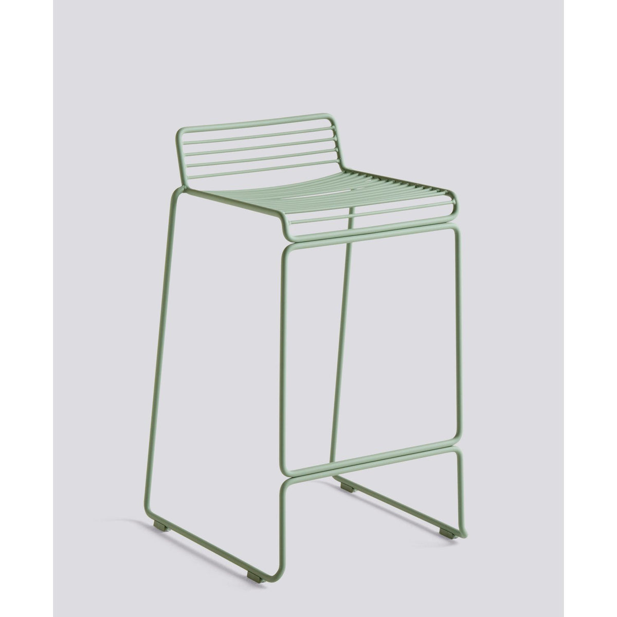 Hee 65 cm Barpall Fall green – pulverlackerat stål
