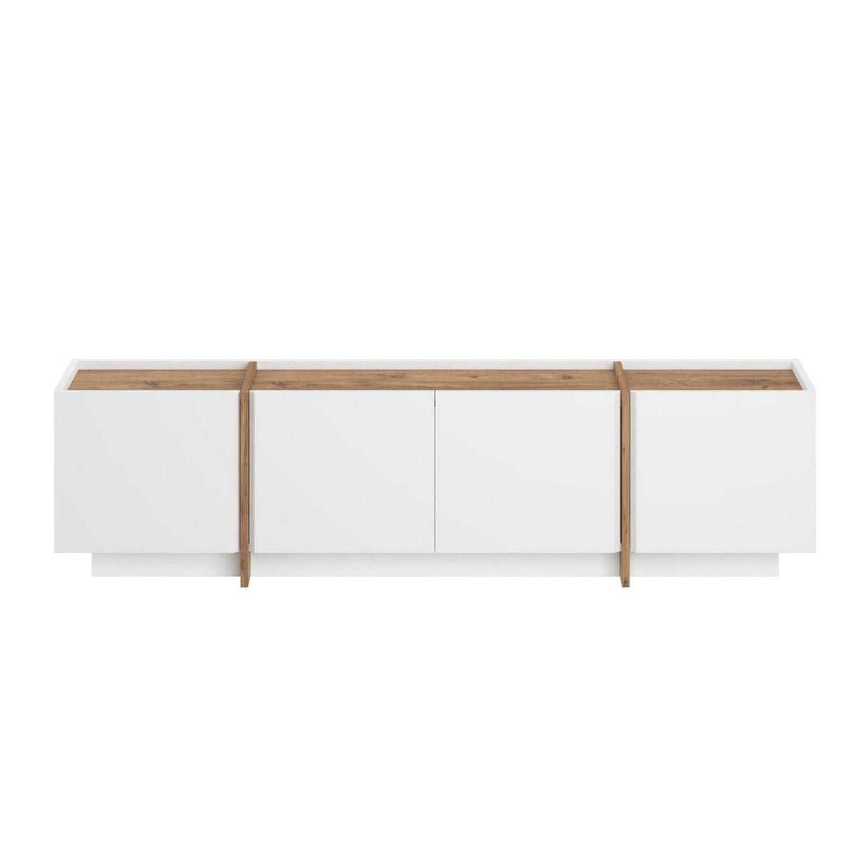 Victoria TV-bänk Vit Atlantic Pine