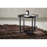 Lawton Soffbord Black, ⌀50
