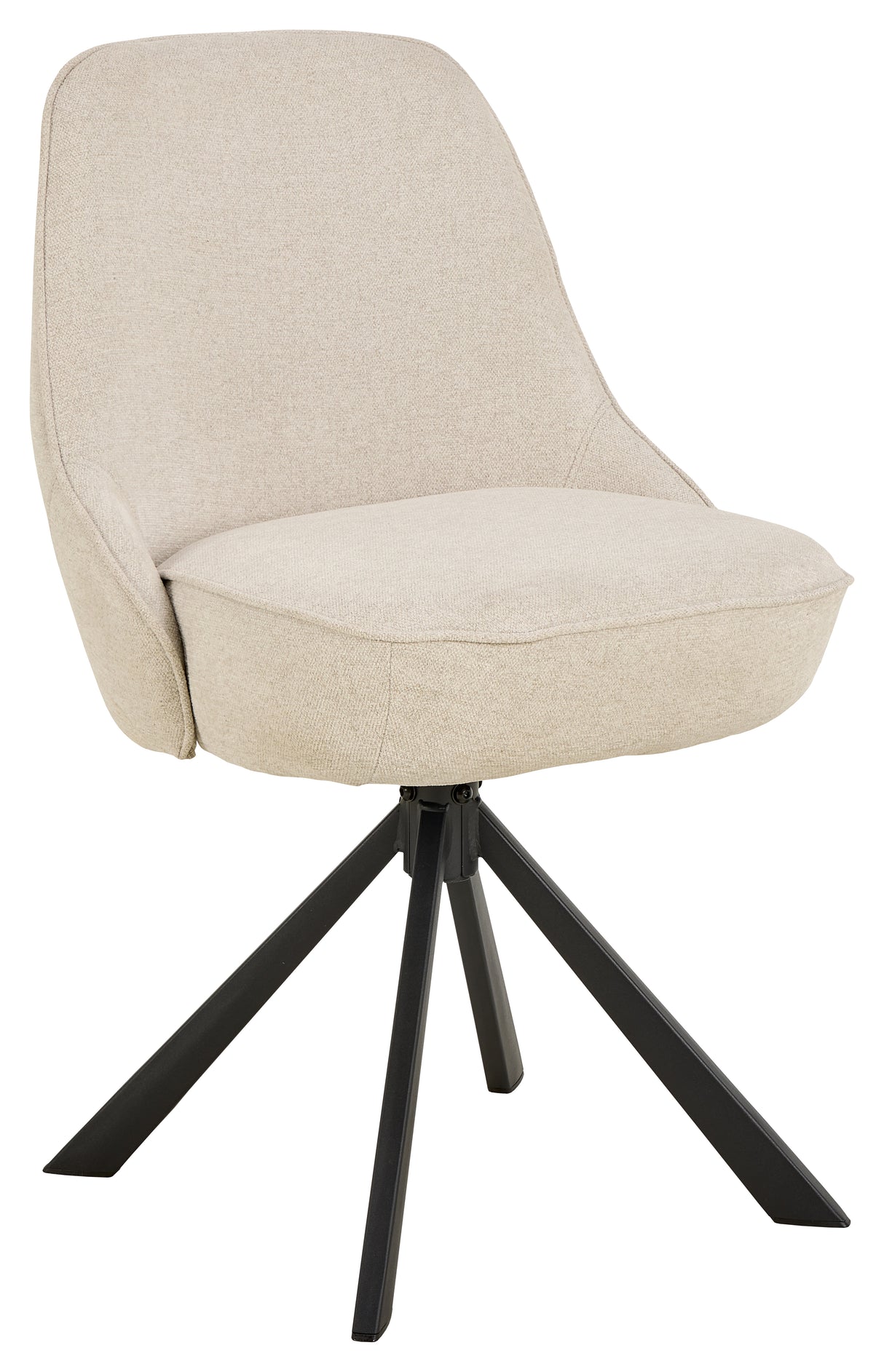 Carlton Matstol Apia tyg Beige
