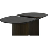 Chiba 180 cm Butterfly Matbord Brun Ek