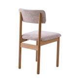 Portofino Stol Beige, Naturlig Ek