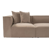 Samarkand 3 (270 x 65 x 95 cm) 3-sitssoffa Cappuccino