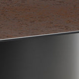 Murcia Matbord 200x100 cm Keramik Rostbrun