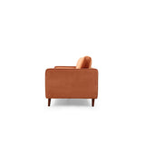 Rom (215 x 90 x 70 cm) 3-sitssoffa Orange