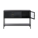 Milano Sideboard höga ben Svart