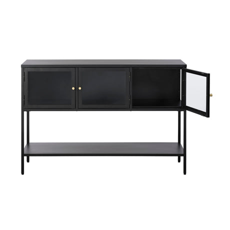 Milano Sideboard höga ben Svart