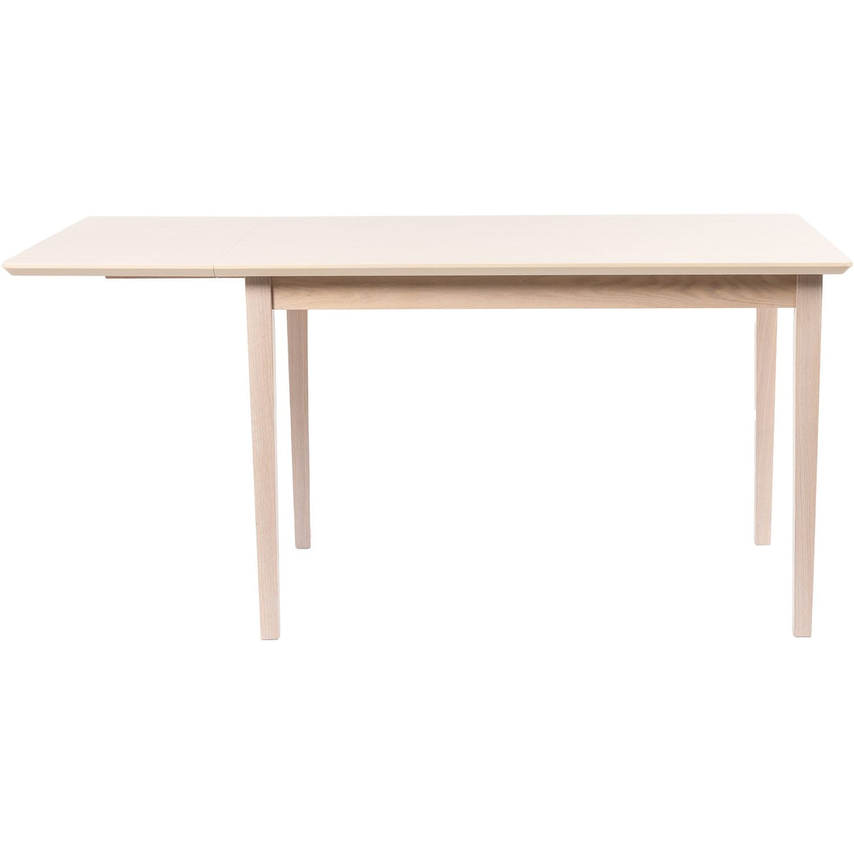 Linde med Klaff Matbord Vit, 120x85 cm