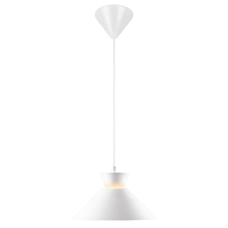 Dial Taklampa 25 cm, Vit
