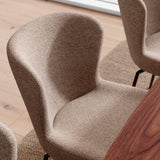 Glam Stol Pebble Earth, Black