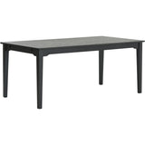 Aker Matbord 190x95 cm Svart