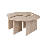 Salma Soffbord Travertine