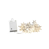 Stjärnor 40 Varmvit LED sensor/timer 6/9h Ljusslinga Ute