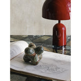 Jack Skulptur Forest Green Marble