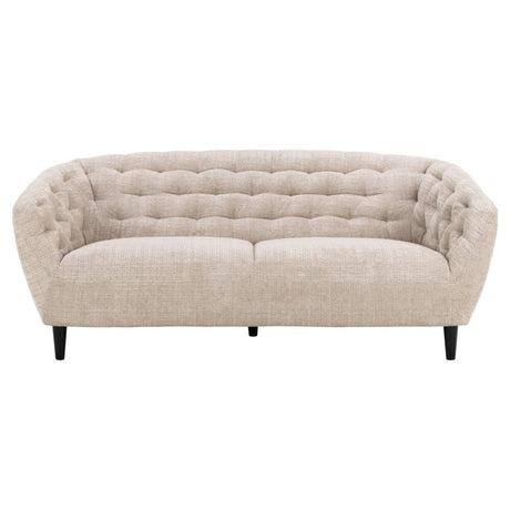 Gina 3-sits Juto tyg Beige
