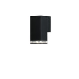 Pollux GU10 Vägglampa Ute Svart, 16.5 cm
