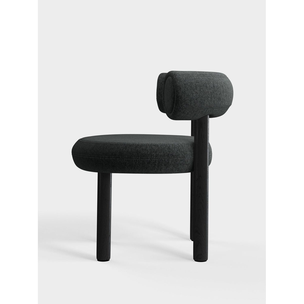 Fat Matstol Melange Nap Dark Grey BLW