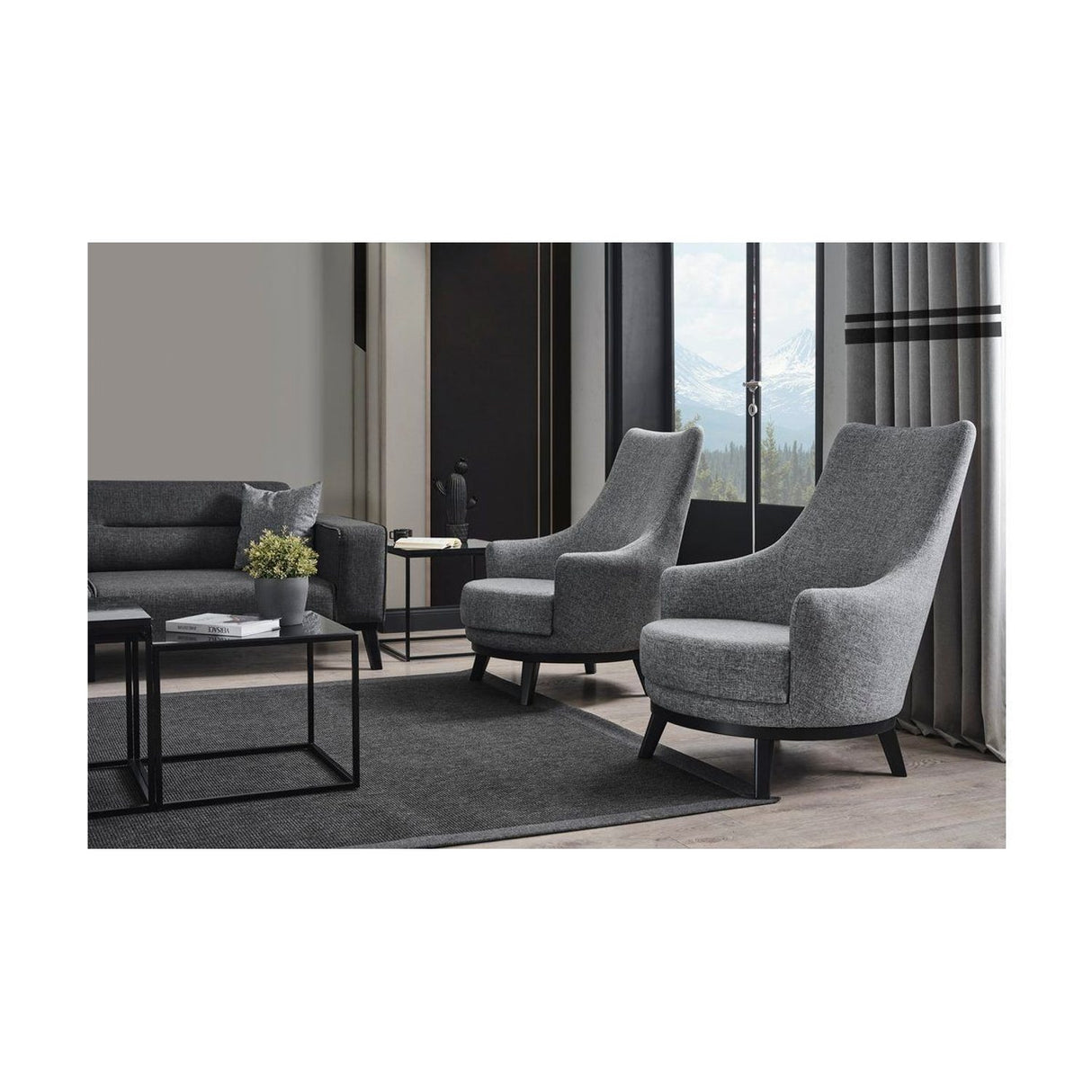 Bali 3-sits (222 x 92 x 74 cm) 3-sits bäddsoffa Ljusgrå