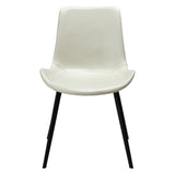 Hype Stol Bone White Art.Leather, Black