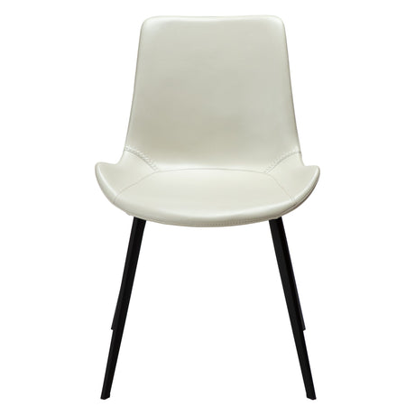 Hype Stol Bone White Art.Leather, Black