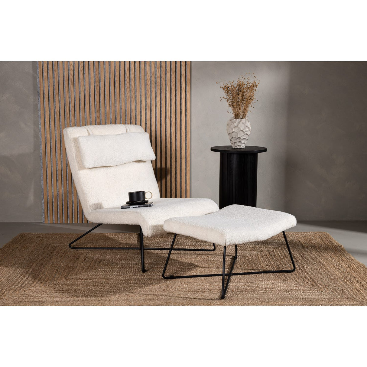 Laconia Loungestol Vit