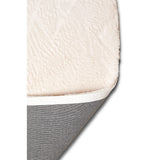 Collin Rund Ryamatta 120 cm Naturvit
