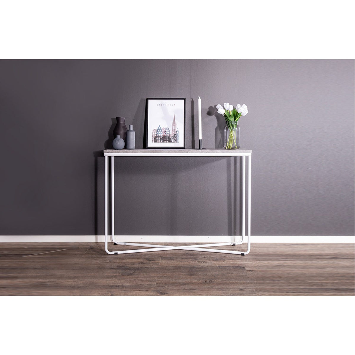 Palace Sidobord Vit
