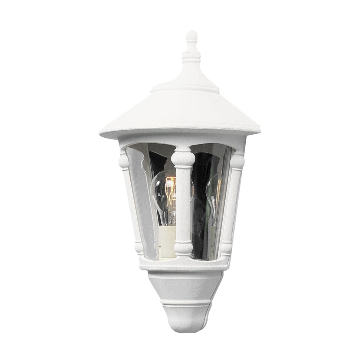 Virgo Plafond E27 Vägglampa Ute Vit