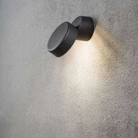 Vicenza HP-LED 4W Svart Vägglampa Ute