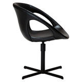 Carry Stol Vintage Black Art.Leather, Black