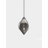 Flare Top Pendellampa Silver