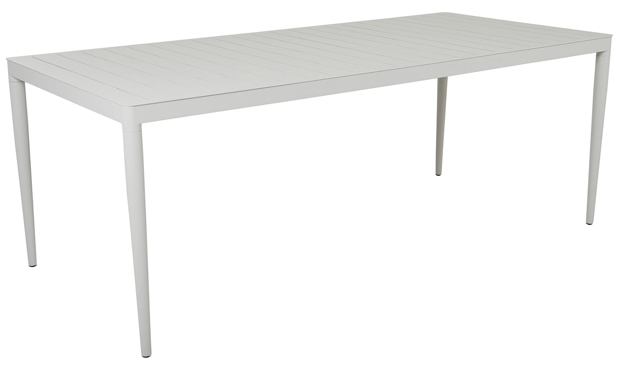 Bigby Matbord 195x90 cm Light Grey