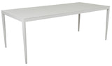 Bigby Matbord 195x90 cm Light Grey