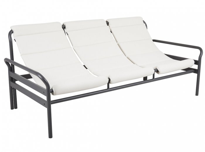 Sling 3-sits Soffa Antracit/Vanilla White