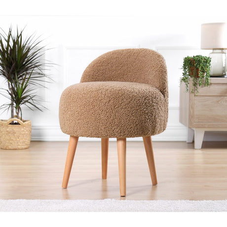 Suva (46 x 64 x 46 cm) Sittpuff Kaffe