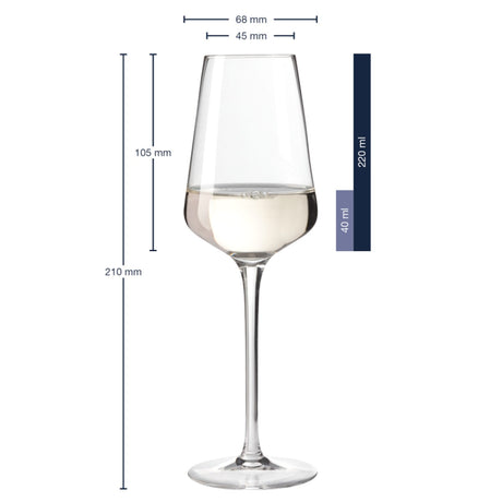 220ml puccini 6-pack Dessertvinglas