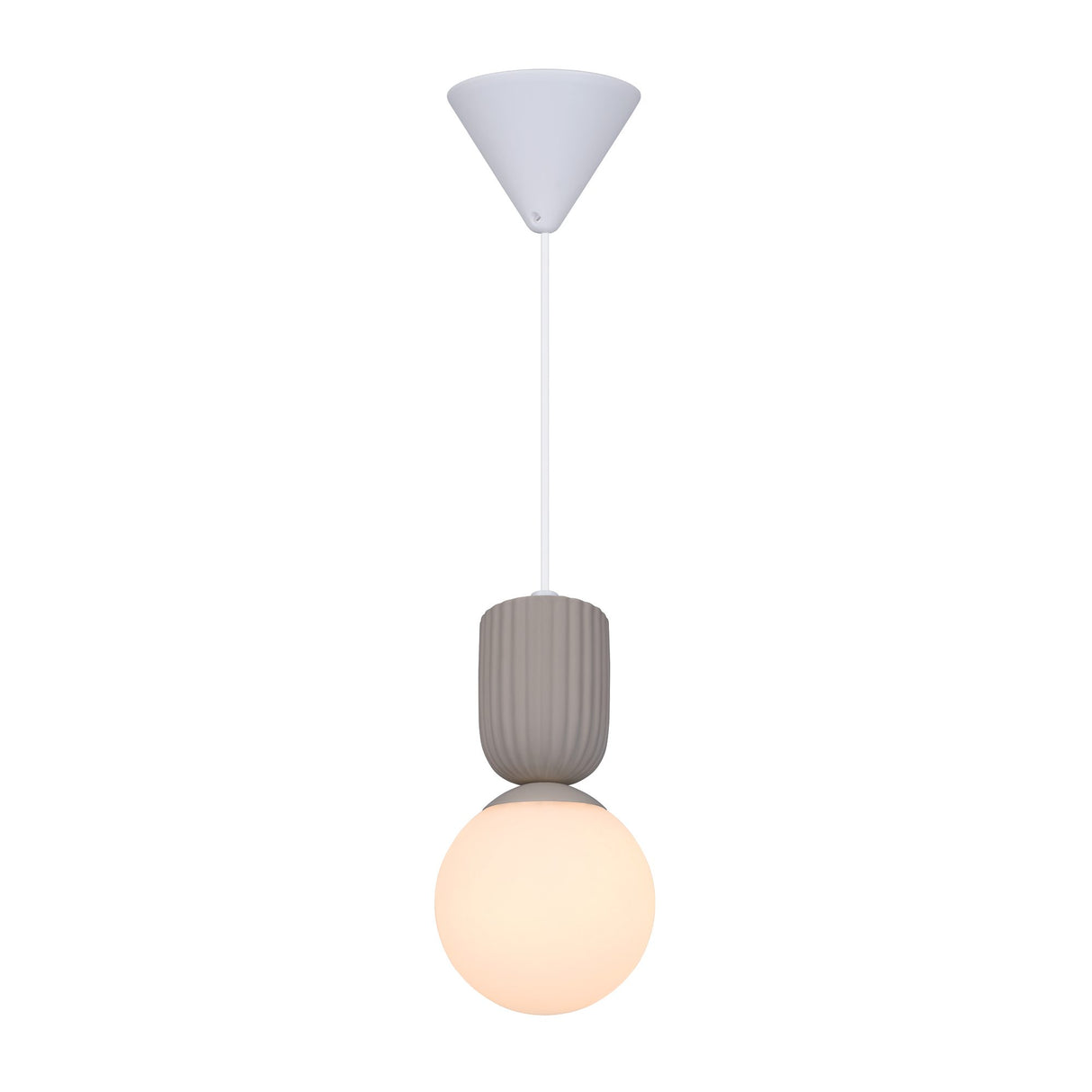 Sadie Taklampa Beige