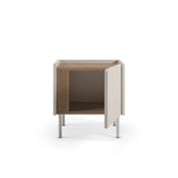 Lucile (45,5 x 47,8 x 35 cm) Nattduksbord Naturlig ek sandsten