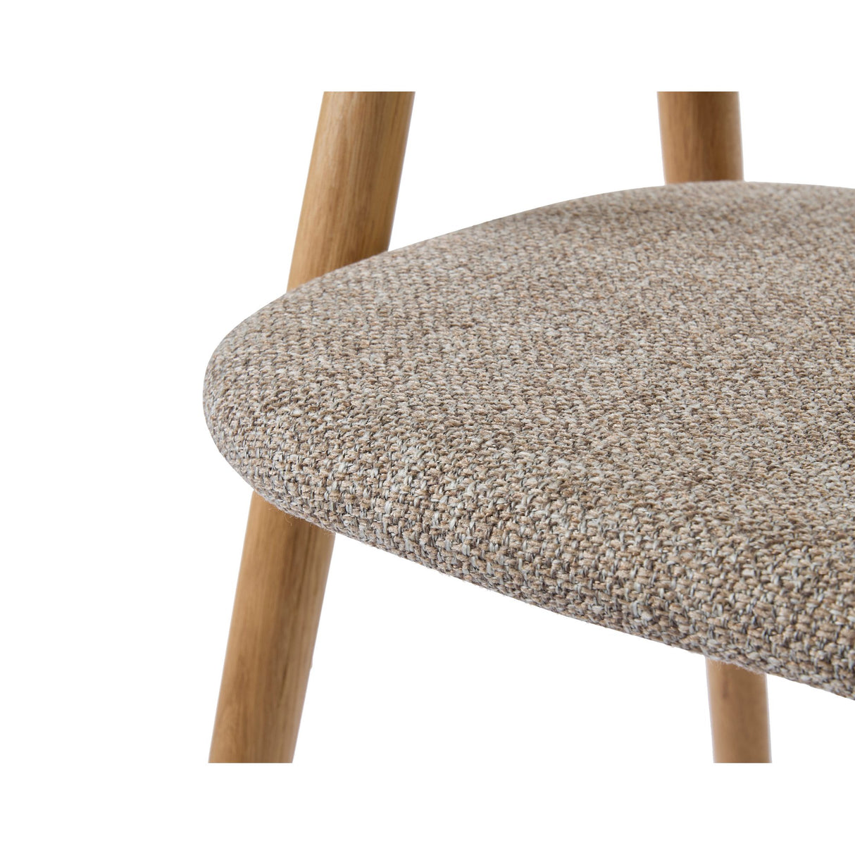 Gable Stol Naturlig Latte