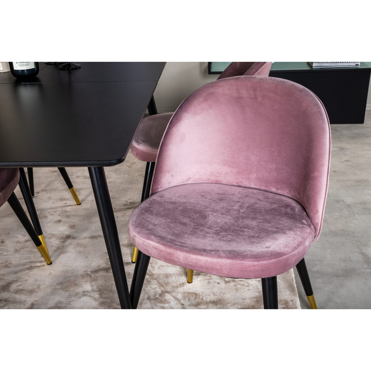 Silar, Velvet Rektangulär matgrupp