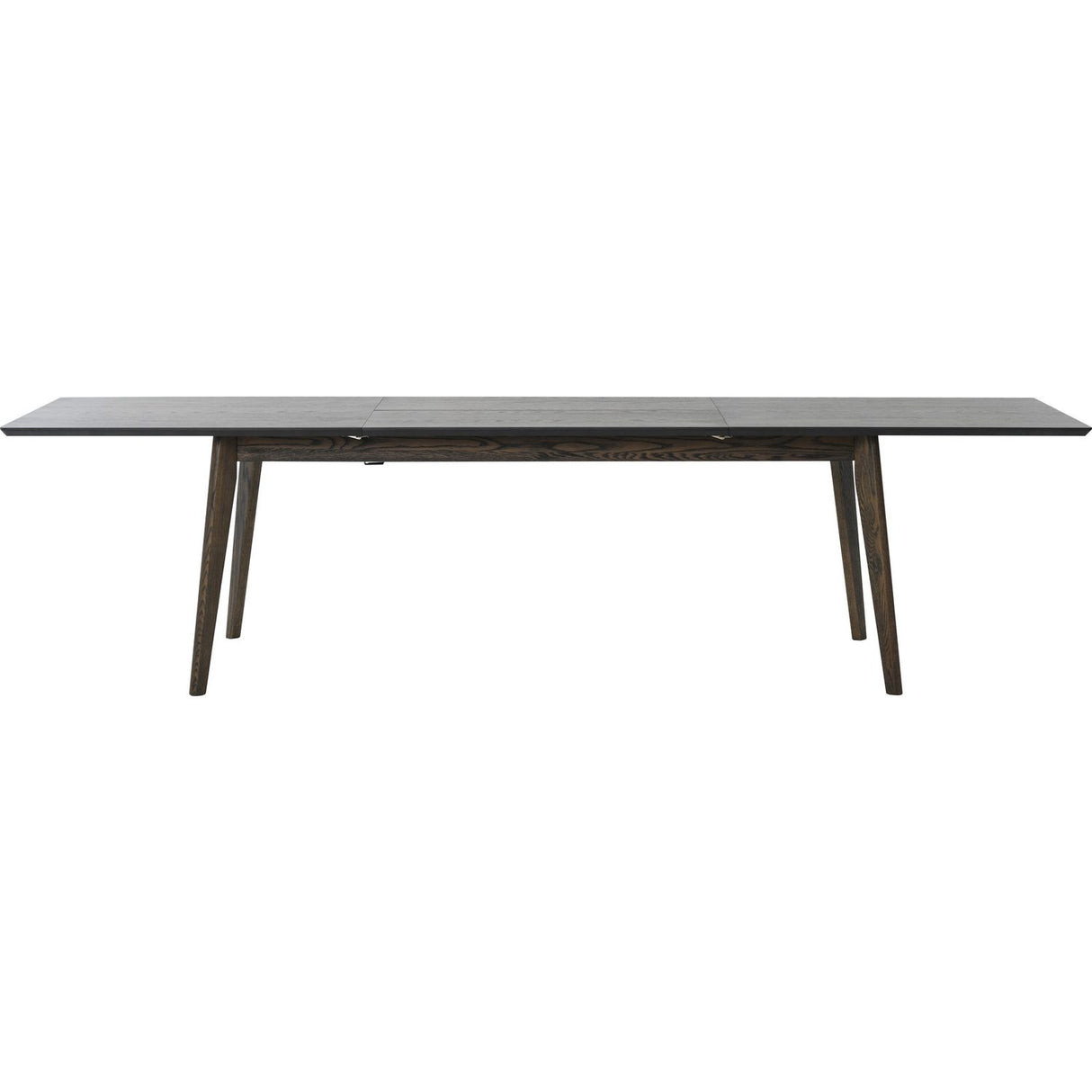 Lucca 200/300x95 cm Matbord Brunlackad Ek