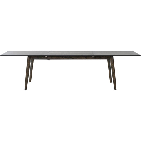 Lucca Matbord 200/300x95 cm Brunlackad Ek