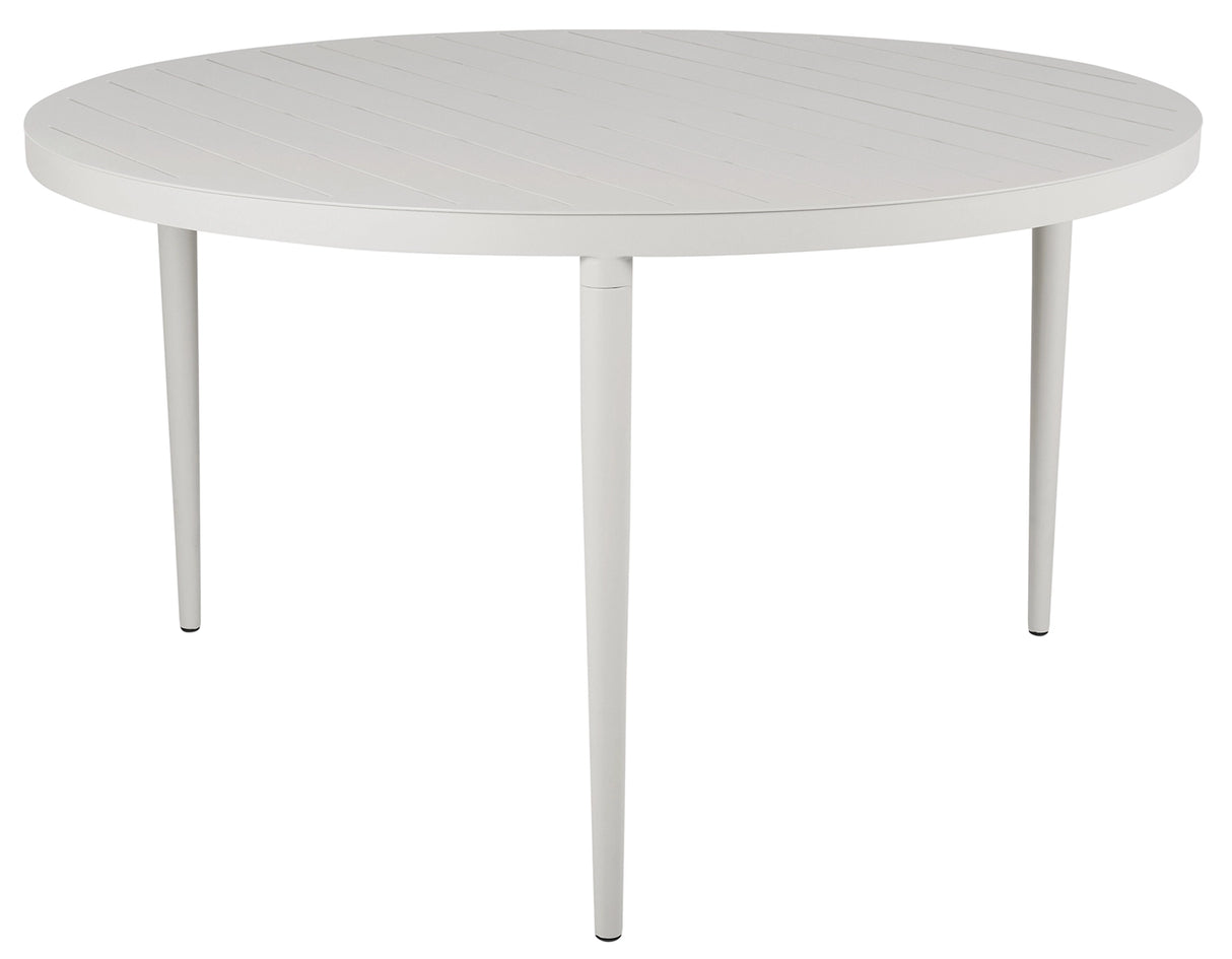 Bigby Matbord Rund 130 cm Light Grey