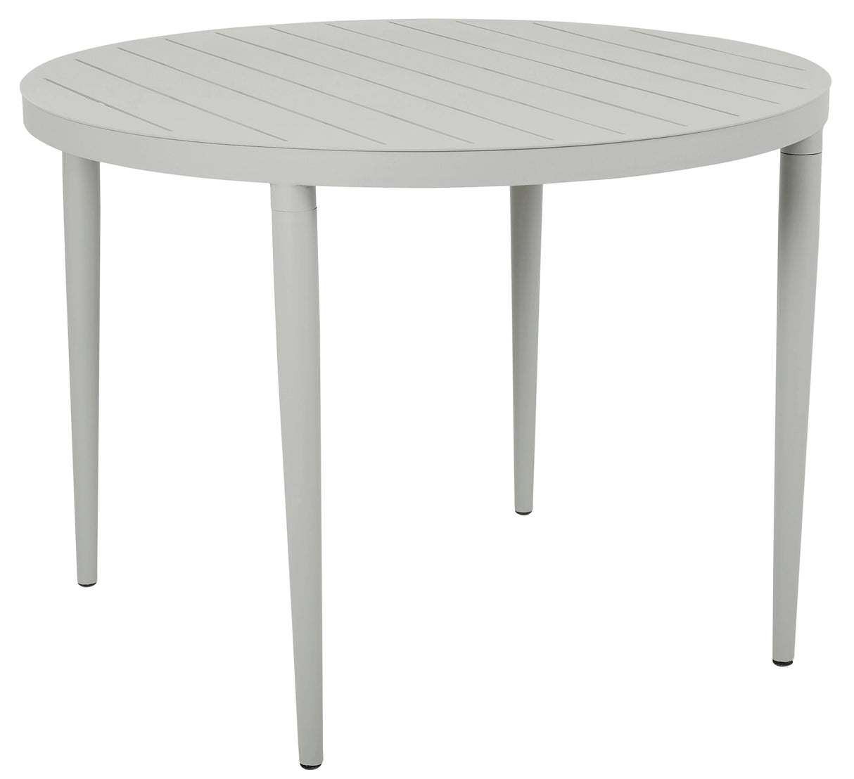 Bigby Matbord Rund 100 cm Light Grey