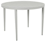 Bigby Matbord Rund 100 cm Light Grey